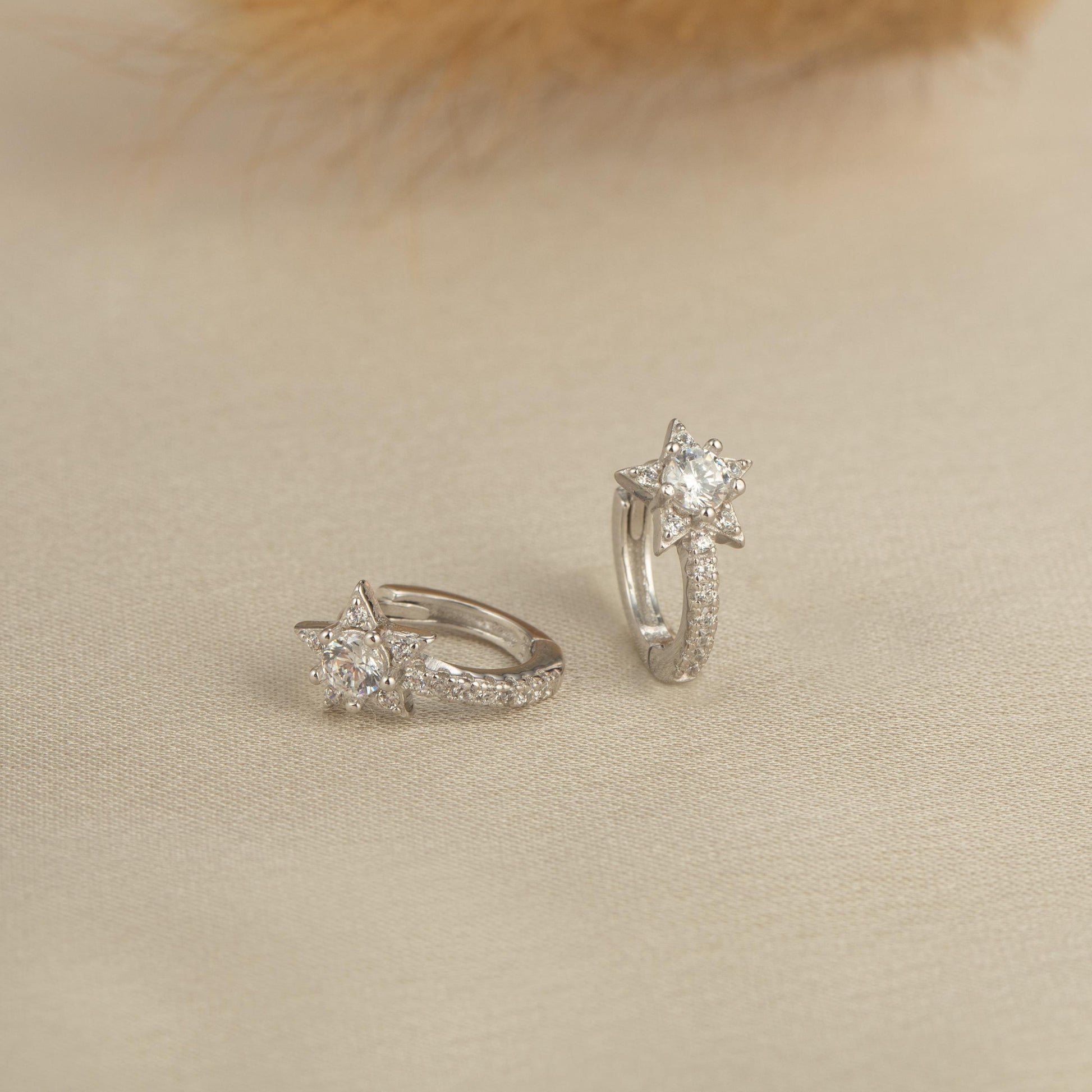 a close up of two rings on a table